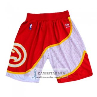 Pantalone Hawks Hardwood Classics Rojo