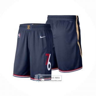 Pantalone Philadelphia 76ers Ciudad 2025-26 Azul