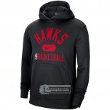 Sudaderas con Capucha Atlanta Hawks Performance Practice 2021-22 Negro