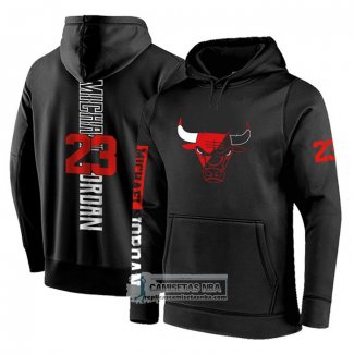 Sudaderas con Capucha Chicago Bulls Michael Jordan Negro2