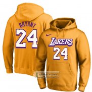 Sudaderas con Capucha Los Angeles Lakers Kobe Bayant Amarillo4