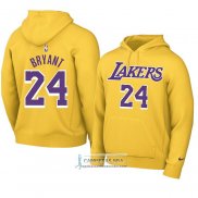 Sudaderas con Capucha Los Angeles Lakers Kobe Bryant Amarillo