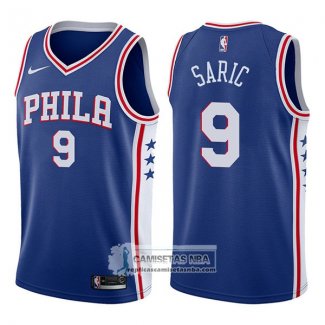 Camiseta 76ers Dario Saric Swingman Icon 2017-18 Azul