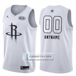 Camiseta All Star 2018 Houston Rockets Nike Personalizada Blanco
