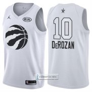 Camiseta All Star 2018 Raptors Demar Derozan Blanco