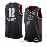 Camiseta All Star 2019 San Antonio Spurs Lamarcus Aldridge Negro