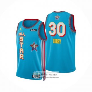 Camiseta All Star 2025 Stephen Curry NO 30 Azul Claro