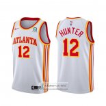 Camiseta Atlanta Hawks De'Andre Hunter Association 2020-21 Blanco
