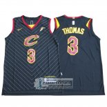 Camiseta Autentico Cavaliers Thomas 2017-18 Negro