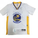 Camiseta Autentico Manga Corta Warriors Duarant Blanco