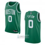 Camiseta Boston Celtics Jayson Tatum NO 0 Icon 2022-23 Verde