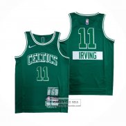 Camiseta Boston Celtics Kyrie Irving NO 11 Ciudad 2021-22 Verde