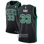 Camiseta Boston Celtics Larry Bird Statement 2021-22 Negro