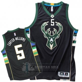 Camiseta Bucks Carter Williams Negro