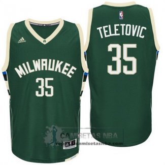 Camiseta Bucks Teletovic Verde