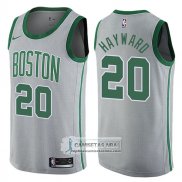Camiseta Celtics Gordon Hayward Ciudad Gris