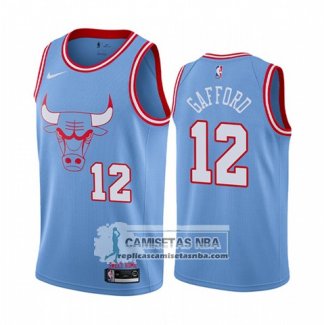 Camiseta Chicago Bulls Daniel Gafford Ciudad Azul