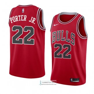 Camiseta Chicago Bulls Otto Porter Jr. Icon 2018 Rojo