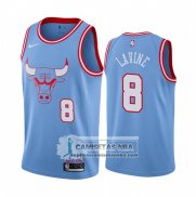 Camiseta Chicago Bulls Zach Lavine Ciudad Azul