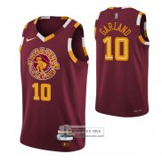 Camiseta Cleveland Cavaliers Darius Garland NO 10 Ciudad Rojo