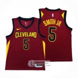 Camiseta Cleveland Cavaliers Dennis Smith Jr. NO 5 Icon 2018 Rojo