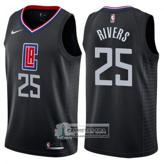 Camiseta Clippers Austin Rivers Statement 2017-18 Negro