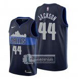 Camiseta Dallas Mavericks Justin Jackson Statement Azul