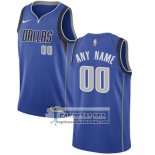 Camiseta Dallas Mavericks Personalizada 2017-18 Azul