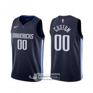 Camiseta Dallas Mavericks Personalizada Statement Azul