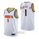 Camiseta Denver Nuggets Michael Porter Jr. Association Blanco