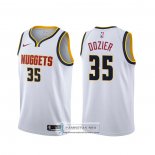 Camiseta Denver Nuggets P.j. Dozier Association Blanco