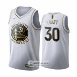 Camiseta Golden Edition Golden State Warriors Stephen Curry Blanco