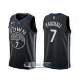 Camiseta Golden State Warriors Eric Paschall Ciudad 2019-20 Negro