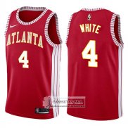 Camiseta Hawks Andrew White Classic 2017-18 Rojo