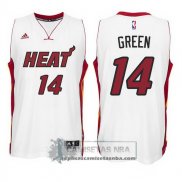 Camiseta Heats Green Blanco