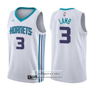 Camiseta Hornets Jeremy Lamb Association 2017-18 Blanco