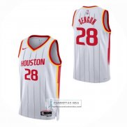 Camiseta Houston Rockets Alperen Sengun NO 28 Association 2026-27 Blanco