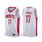 Camiseta Houston Rockets P.j. Tucker Association Blanco