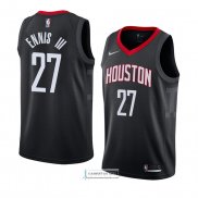 Camiseta Houston Rocketst James Ennis Iii Statement 2018 Negro