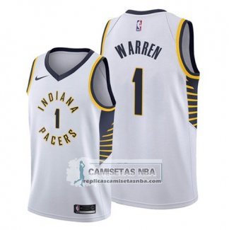 Camiseta Indiana Pacers T.j. Warren Association Blanco