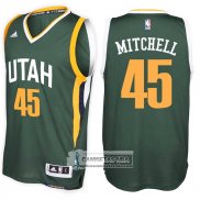 Camiseta Jazz Donovan Mitchell Alternate 2017-18 Verde