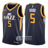 Camiseta Jazz Rodney Hood Icon 2017-18 Azul