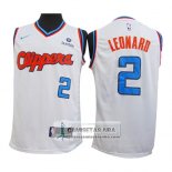Camiseta Los Angeles Clippers Kawhi Leonard 2019-20 Blanco