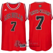 Camiseta Los Bulls Carter Williams Rojo