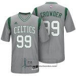 Camiseta Manga Corta Celtics Crowder Gris