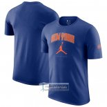 Camiseta Manga Corta New York Knicks Essential Ciudad Azul