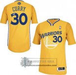 Camiseta Manga Corta Warriors Curry Amarillo