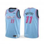 Camiseta Miami Heat Dion Waiters Ciudad 2019-20 Azul