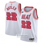 Camiseta Miami Heat Jimmy Butler NO 22 Classic 2022-23 Blanco