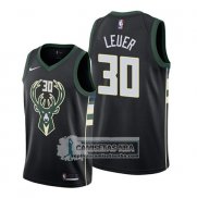 Camiseta Milwaukee Bucks Jon Leuer Statement Negro